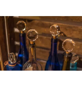 Zweibrücker - Bouchon de bouteille, bouchon de vin en cristal avec image d'un cheval, cadeau personnalisé pour barman par la marque Art-Dog