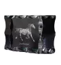 Zweibrücker - crystal with a picture of a horse, glass statuette with a picture, unique frame with a picture from Art-Dog brand