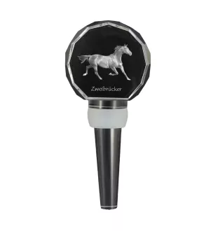 Zweibrücker grubszy stopper do wina z koniem Art-Dog