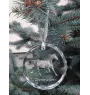 Zweibrücker - crystal bauble with a photo, horse photo in crystal, personalized Christmas tree ornament by Art-Dog brand