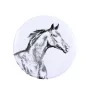 Zweibrücker - aimant avec cheval, empreinte exceptionnelle de cheval de la marque Art-Dog