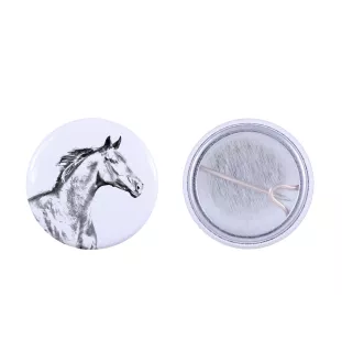 Zweibrücker - shirt accessory, bag pin, perfect gift with the option to add your brand graphics from Art-Dog.