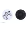 Zweibrücker - magnet with a horse, a unique imprint of the Art-Dog horse brand