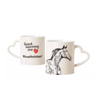 Zweibrücker - tasse avec chien, une tasse adorable avec une anse en forme de cœur, un cadeau universel de la marque Art-Dog