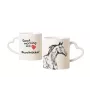 Zweibrücker - cup with a dog, adorable cup with a heart-shaped handle, universal gift from the Art-Dog brand