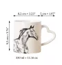 Zweibrücker - Tasse mit Hund, entzückende Tasse mit herzförmigem Henkel, universelles Geschenk der Marke Art-Dog