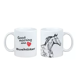 Zweibrücker - Tasse mit Hund, personalisierte Tasse mit Druck, klassisches Geschenk für jeden von der Marke Art-Dog.