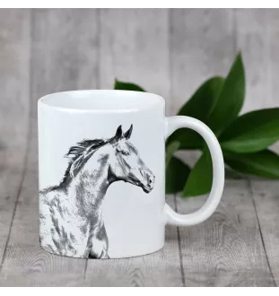 Zweibrücker - tasse avec un cheval, une tasse charmante avec une illustration, un cadeau avec votre photo de la marque Art-Dog