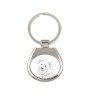 Finnish Lapphund, Finnish Lapponian Dog - keychain with a dog, keychain with a print, personalized pendant from the Art-Dog brand