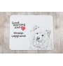 Finnish Lapphund, Finnish Lapponian Dog - mouse pad with print, personalized dog-themed mouse pad, unique gadget for an office worker by Art-Dog brand