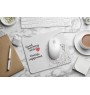 Finnish Lapphund, Finnish Lapponian Dog - mouse pad with print, personalized dog-themed mouse pad, unique gadget for an office worker by Art-Dog brand