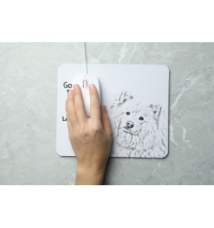 Fiński lapphund podkładka pod mysz z psem Art-Dog