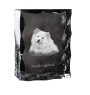 Finnischer Lapphund, Suomenlapinkoira, Lapinkoira - Kristall mit einem Hundebild, Glasstatuette mit einem Bild, einzigartiger Bilderrahmen der Marke Art-Dog