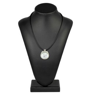 Chien finnois de Laponie, Suomenlapinkoira - collier avec chien, pendentif personnalisé avec photo, collier unique pour femmes et hommes de la marque Art-Dog