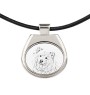 Chien finnois de Laponie, Suomenlapinkoira - collier avec chien, pendentif personnalisé avec photo, collier unique pour femmes et hommes de la marque Art-Dog