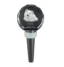 Finnish Lapphund, Finnish Lapponian Dog - Crystal bottle stopper, unique wine stopper with photo, personalised gift for sommelier by Art-Dog brand