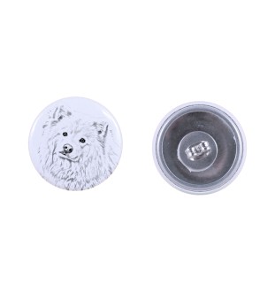 Finnish Lapphund, Finnish Lapponian Dog - unique dog earrings, your pet on a keychain, Art-Dog's own brand