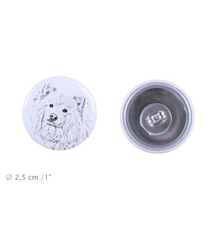 Finnish Lapphund, Finnish Lapponian Dog - unique dog earrings, your pet on a keychain, Art-Dog's own brand