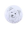 Finnischer Lapphund, Suomenlapinkoira, Lapinkoira - Anstecknadel mit Ihrem Hund, fügen Sie Ihr eigenes Foto hinzu, Marke Art-Dog