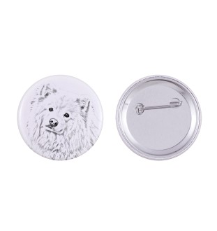 Finnish Lapphund, Finnish Lapponian Dog - pin with your dog, add your own photo, Art-Dog brand