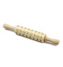 Finnish Lapphund, Finnish Lapponian Dog - small rolling pin with a dog, patterned dough roller, gadget for ceramicists from the Art-Dog brand