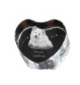 Finnish Lapphund, Finnish Lapponian Dog - a photo of a dog in crystal, crystal heart, unique photo frame from the Art-Dog brand