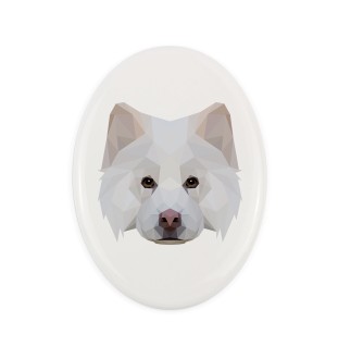 Fiński lapphund płytka geometryczna Art-Dog