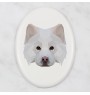 Fiński lapphund płytka geometryczna Art-Dog