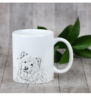 Finnischer Lapphund, Suomenlapinkoira, Lapinkoira - Tasse mit Hund, Tasse mit Bild, personalisiertes Geschenk der Marke Art-Dog