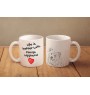 Finnischer Lapphund, Suomenlapinkoira, Lapinkoira - Tasse mit Hund, Tasse mit Bild, personalisiertes Geschenk der Marke Art-Dog