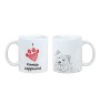 Finnish Lapphund, Finnish Lapponian Dog - cup with a dog, cute cup with graphics, a gift with your photo from the Art-Dog brand