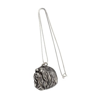 Havanese, Havanese Cuban Bichon, Bichón Havanés - Dog necklace, unique jewellery for the dog fan, unique adder pendant by Art-Dog brand