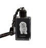 Havaneser, Bichon Havanais, Bichón Habanero - Schlüsselanhänger aus Kristall mit Hundefoto, beleuchteter Schlüsselanhänger, einzigartiges Geschenk der Marke Art-Dog