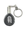 Havanese, Havanese Cuban Bichon, Bichón Havanés - pendant with a photo of a dog, crystal key ring in a gift box, a unique gift by Art-Dog