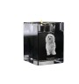 Havaneser, Bichon Havanais, Bichón Habanero - Kerzenhalter mit Hundefoto, Teelichthalter aus Kristall, personalisiertes Geschenk der Marke Art-Dog