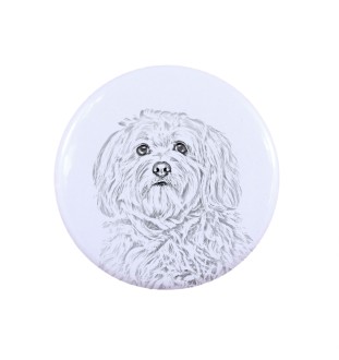 Havaneser, Bichon Havanais, Bichón Habanero - Damen Schmuck mit dem Bild eines Hundes, handgefertigtes Produkt, Möglichkeit, Ihr eigenes Foto hinzuzufügen, Marke Art-Dog