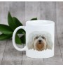 Bichon havanais - tasse avec une photo et un motif de chien géométrique Art-Dog