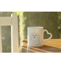 Havanese, Havanese Cuban Bichon, Bichón Havanés - cup with a dog, adorable cup with a heart-shaped handle, universal gift from the Art-Dog brand