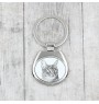 Abyssin - porte-clés avec un chat, porte-clés imprimé, breloque personnalisée de la marque Art-Dog