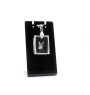 Abessinier - Crystal cat pendant, photo necklace, unique jewellery by Art-Dog