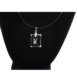 Abyssin - Crystal cat pendant, photo necklace, unique jewellery by Art-Dog
