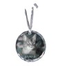Abyssinian - crystal bauble with a photo, photo of a cat in crystal, personalized Christmas tree ornament by Art-Dog brand