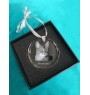 Abyssinian - crystal bauble with a photo, photo of a cat in crystal, personalized Christmas tree ornament by Art-Dog brand