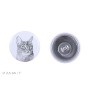Abyssinian - earrings with a beloved cat, own photo, perfect gadget for cat lovers from the Art.-Dog brand.