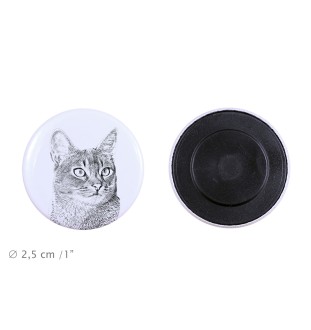 Abyssinian - collection of unique magnets, own photo, Art-Dog brand