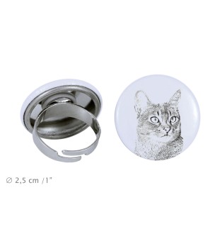 Abyssinian - unique ring, handmade, women's jewelry by Art-Dog