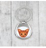 Abyssinian - keychain keychain for keys by Art-Dog brand