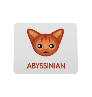 Abyssinian - mouse pad by Art-Dog brand