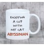 Abyssinian - mug with graphics and the logo of the Art-Dog brand