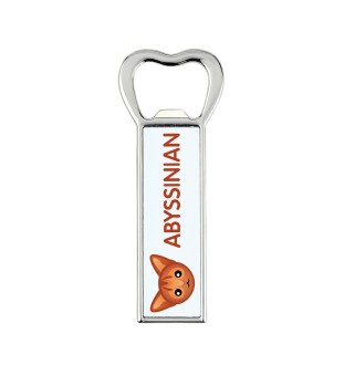 Abyssinian - bottle opener with the graphics and logo of the Art-Dog brand